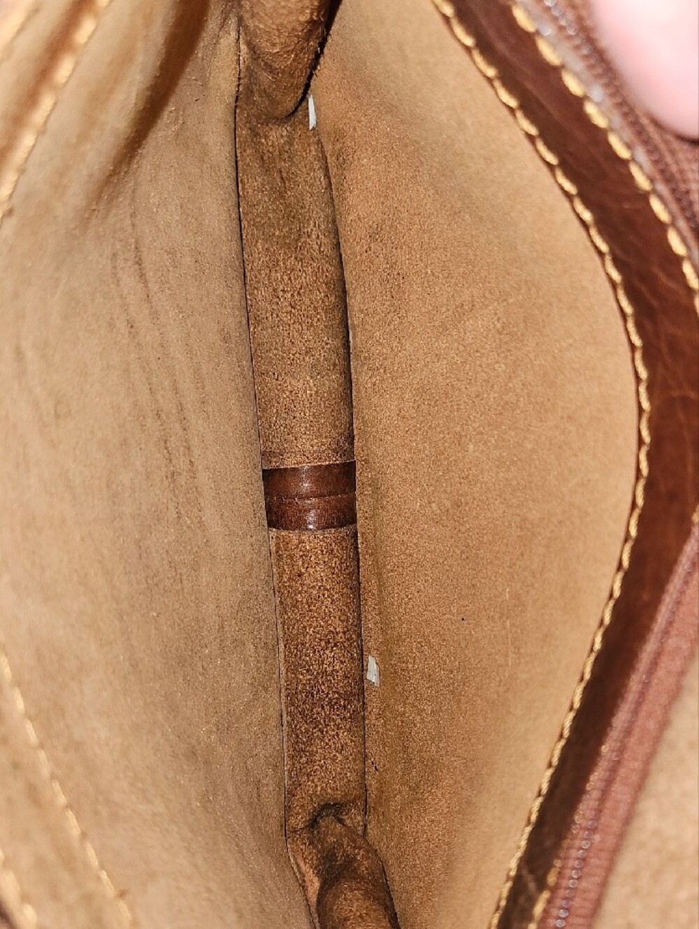 I Medici Brown Leather Messenger Bag - Picture 5 of 8
